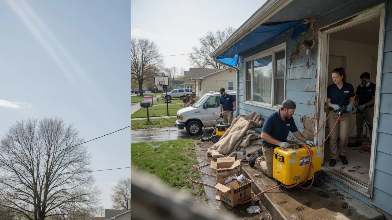 Basement Flood Cleanup in Talco, TX near me